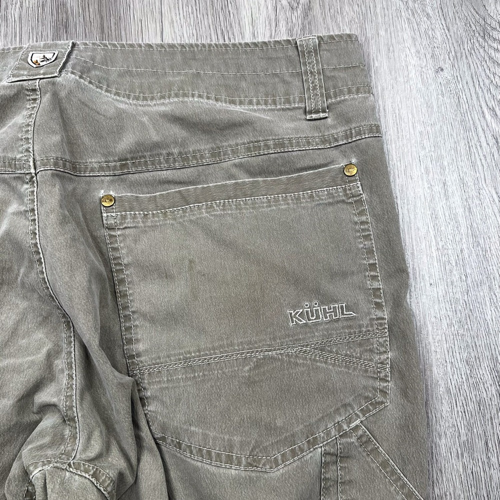 Kuhl Revolvr Vintage Patina Dye Pants Mens Size 36 Inseam 28" Beige - Picture 14 of 16